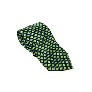 Star Wars Yoda Blue Bright Green Men’s Neck Tie